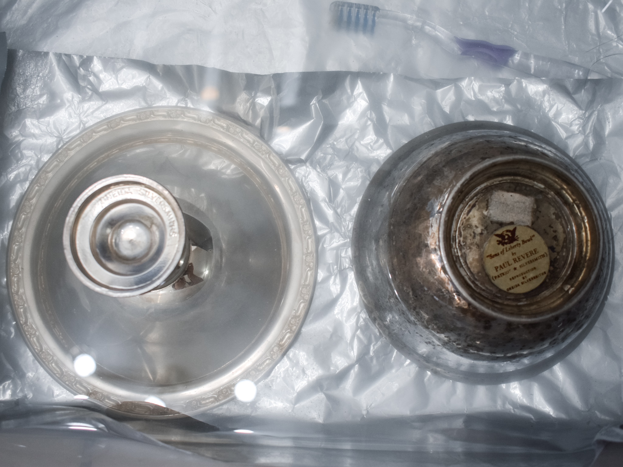how to clean vintage silver