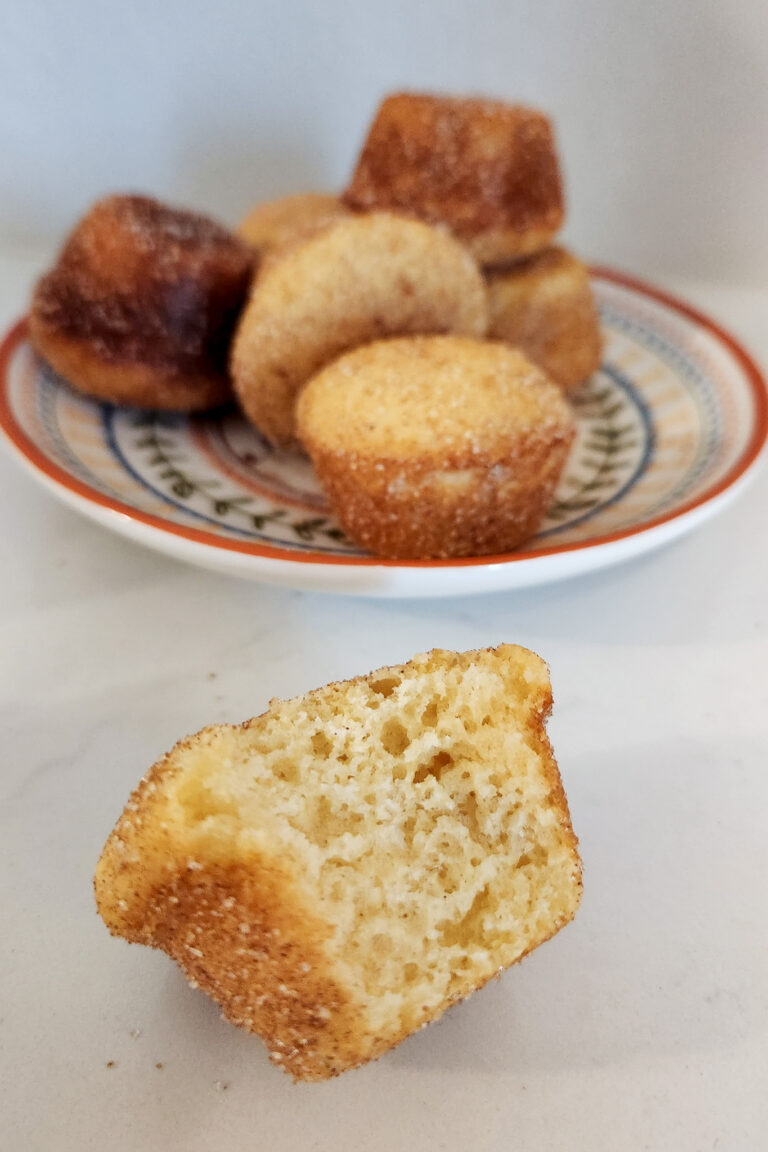 Easy Pancake Mix Donut Muffins